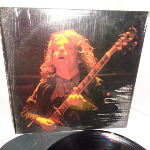 AC/DC Let There Be Rock LP. 1977 Original VG+ - Picture 4 of 4